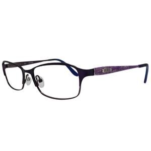 Guess GU2424 PUR (Purple) 51-15-135mm Eyeglasses FRAMES ONLY - GOOD - READ